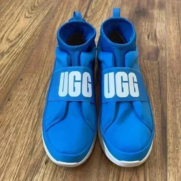 BNWOT UGG neutra blue sneakers size  8 - Picture 2 of 5